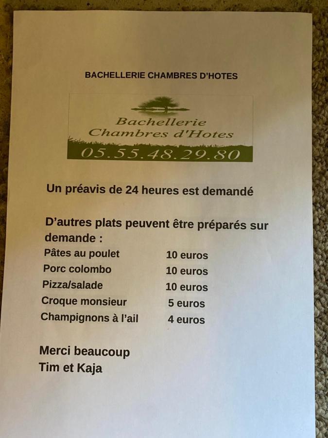 Bed and Breakfast Bachellerie à Chéronnac Extérieur photo